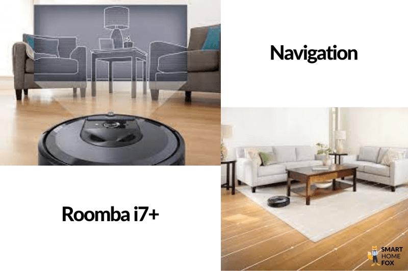 irobot roomba i7+ systeme navigation camera